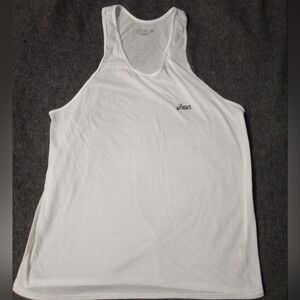 Asics White Tank Top
